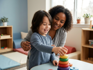 A 2-year-old who is not talking may have a speech delay, but autism becomes more likely when limited speech shows up with differences in their eye contact, use of gestures, shared attention, and play.